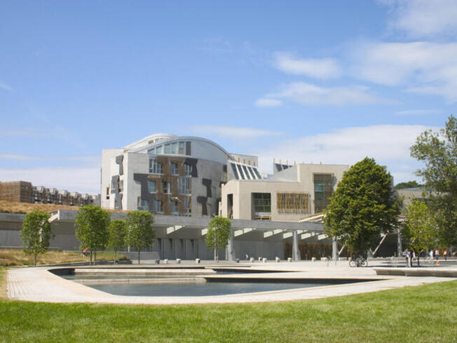 The Scottish Parliament Building